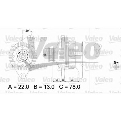 Foto Alternatore VALEO 436610