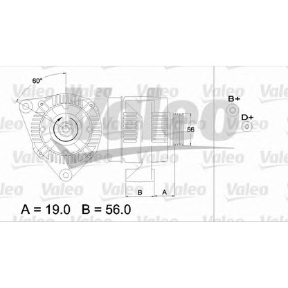 Photo Alternator VALEO 436666