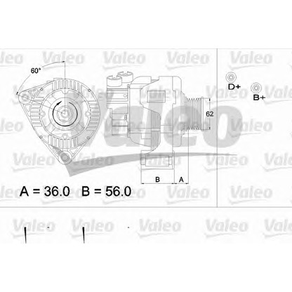 Zdjęcie Alternator VALEO 436670