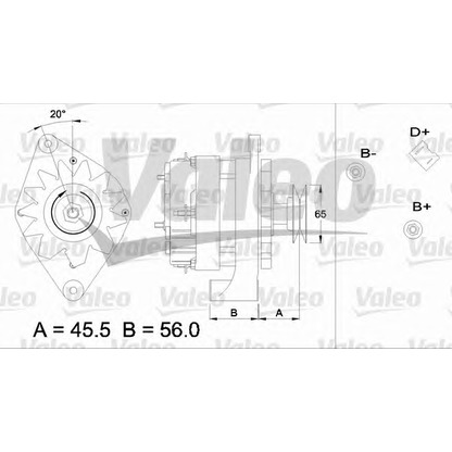 Foto Alternatore VALEO 436681