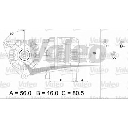 Zdjęcie Alternator VALEO 436682