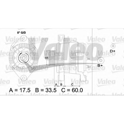 Foto Alternatore VALEO 436684