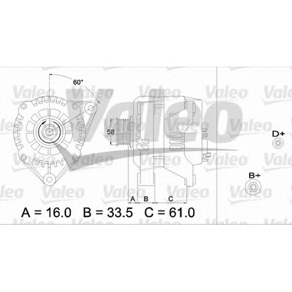 Zdjęcie Alternator VALEO 436720