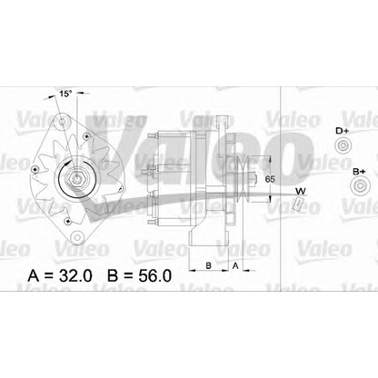 Foto Alternatore VALEO 436721