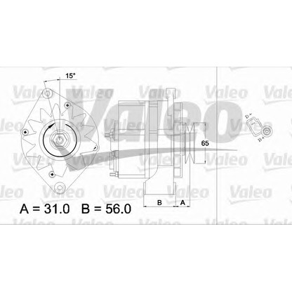 Photo Alternateur VALEO 436722