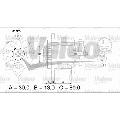 Zdjęcie Alternator VALEO 436725