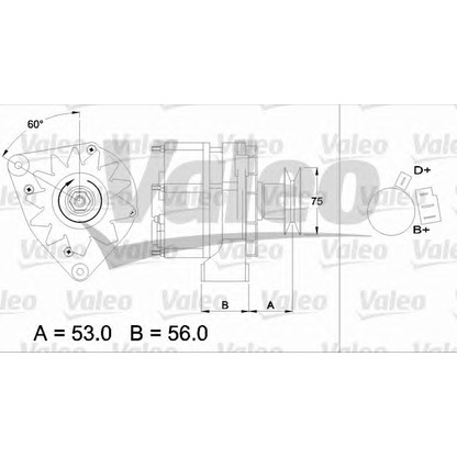 Foto Alternatore VALEO 437021