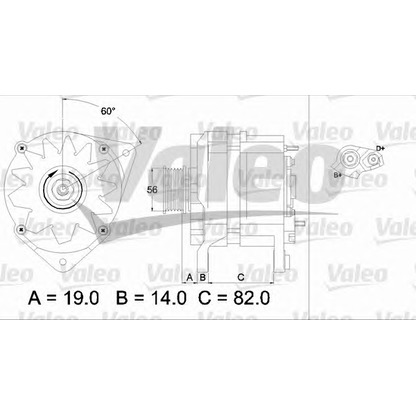 Foto Alternatore VALEO 437123