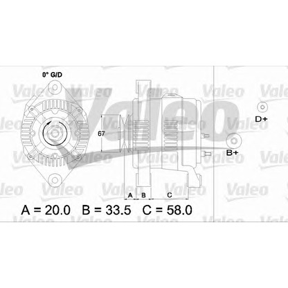 Фото Генератор VALEO 437207