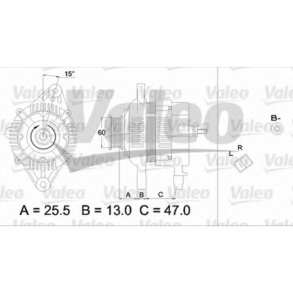 Zdjęcie Alternator VALEO 437337