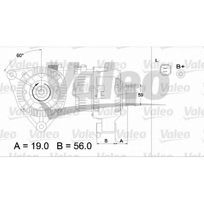 Foto Alternatore VALEO 437342