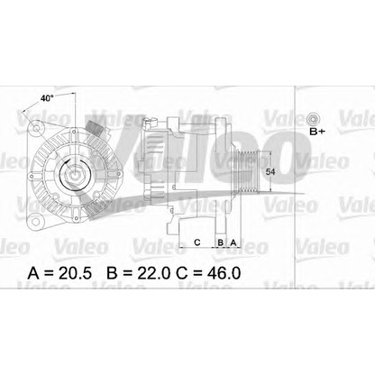 Photo Alternateur VALEO 437355