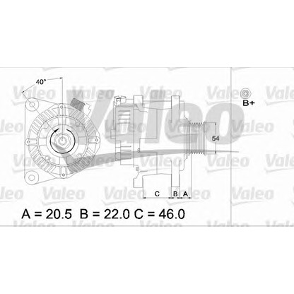 Zdjęcie Alternator VALEO 437357