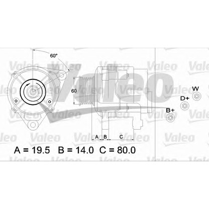 Photo Alternateur VALEO 437383