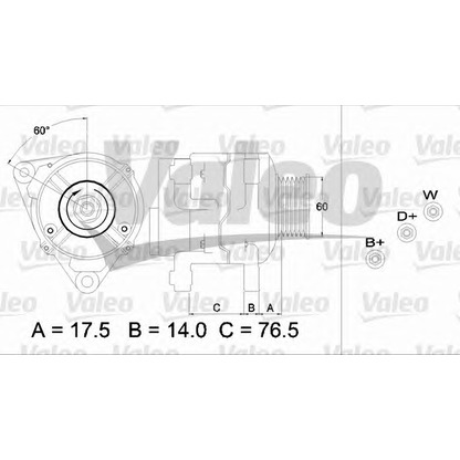 Photo Alternator VALEO 437387