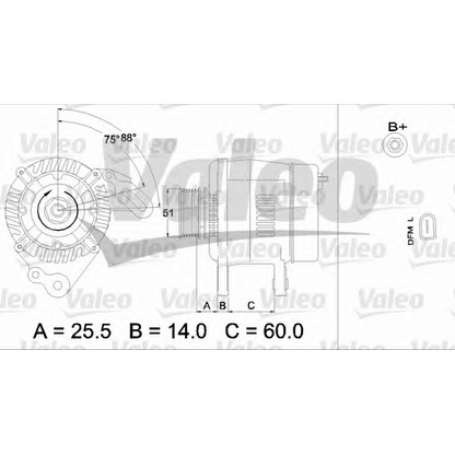 Zdjęcie Alternator VALEO 437398