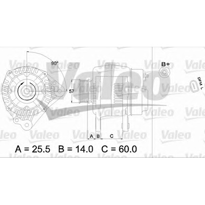 Foto Alternatore VALEO 437419