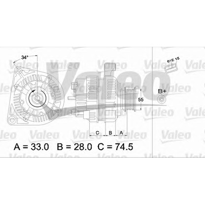 Photo Alternateur VALEO 437421