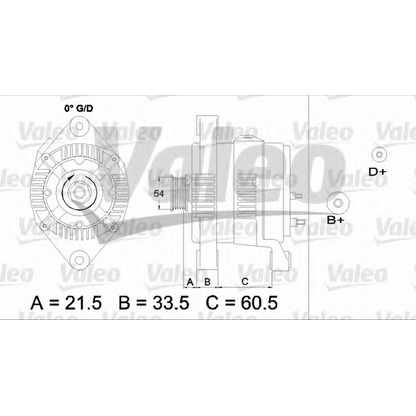 Photo Alternator VALEO 437422