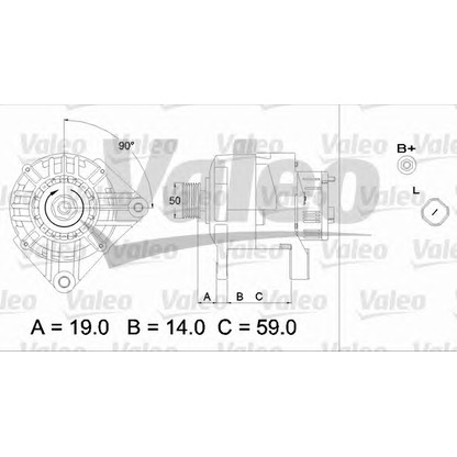 Фото Генератор VALEO 437423