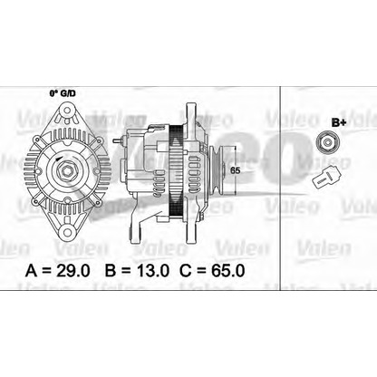 Foto Alternatore VALEO 437490