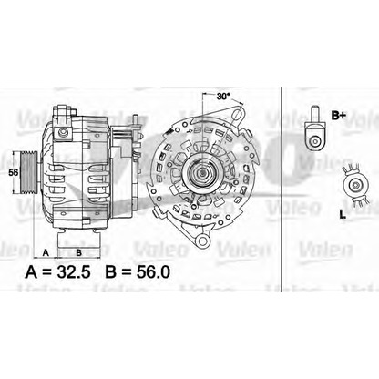 Foto Alternatore VALEO 437510