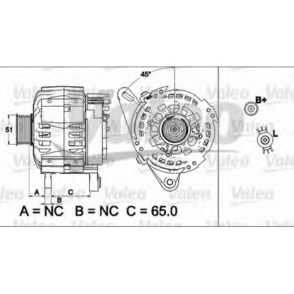 Zdjęcie Alternator VALEO 437512