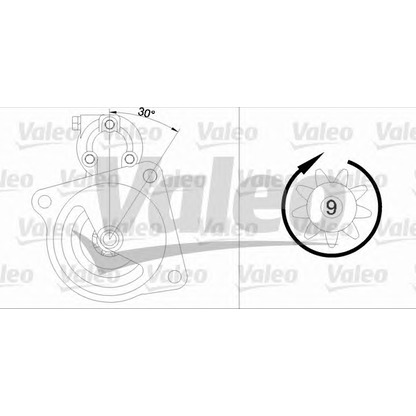 Foto Starter VALEO 455518