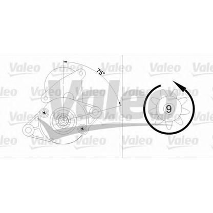 Foto Starter VALEO 455918