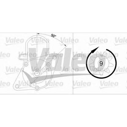 Foto Starter VALEO 455931