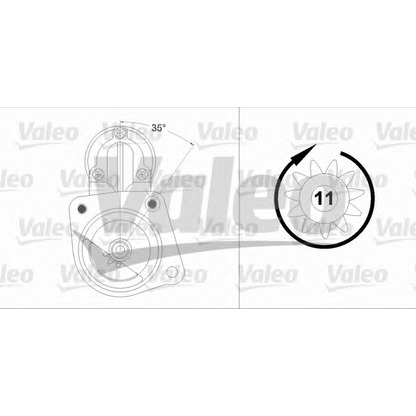 Foto Starter VALEO 458227