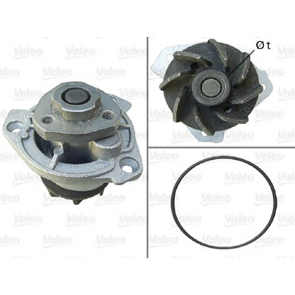 Photo Water Pump VALEO 506798