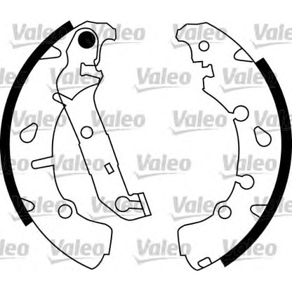 Photo Brake Shoe Set VALEO 562772