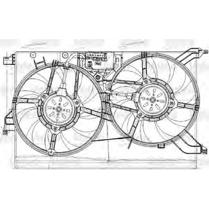 Foto Ventilador, refrigeración del motor VALEO 696020