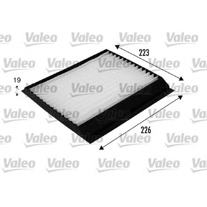 Photo Filter, interior air VALEO 698175