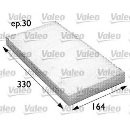 Photo Filter, interior air VALEO 698726