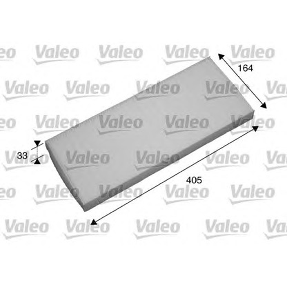 Foto Filter, Innenraumluft VALEO 698738