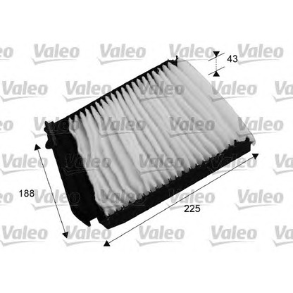 Foto Filter, Innenraumluft VALEO 698753