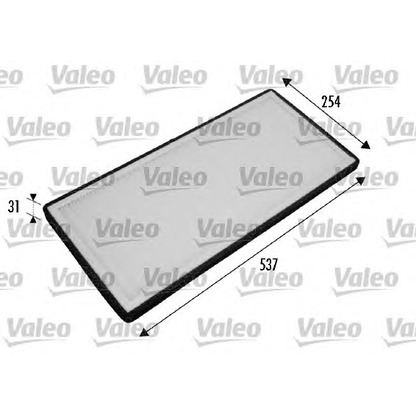 Photo Filter, interior air VALEO 698775