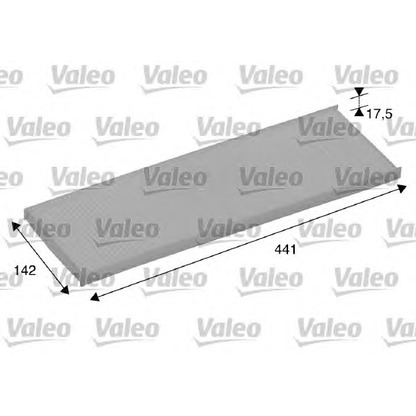 Foto Filter, Innenraumluft VALEO 698858