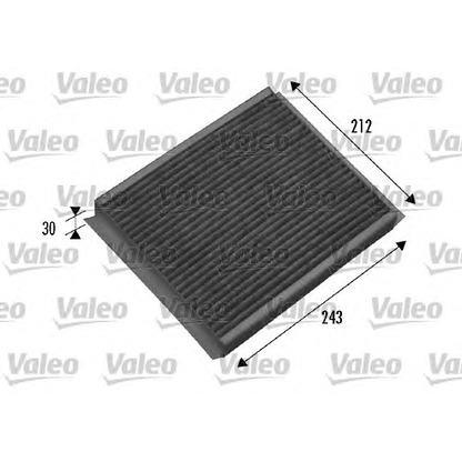 Foto Filter, Innenraumluft VALEO 698877