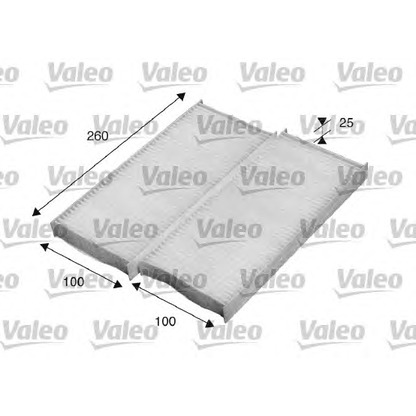 Foto Filter, Innenraumluft VALEO 715520