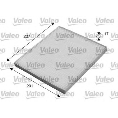 Photo Filter, interior air VALEO 715521