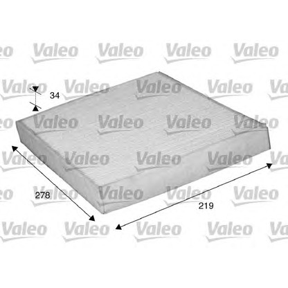 Фото Фильтр, воздух во внутренном пространстве VALEO 715581