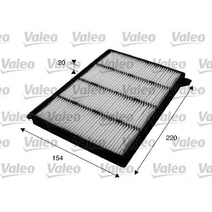 Foto Filter, Innenraumluft VALEO 715626