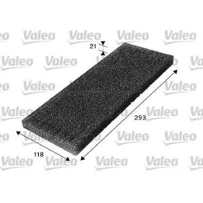 Photo Filter, interior air VALEO 716000