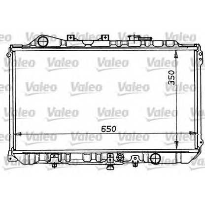 Foto Kühler, Motorkühlung VALEO 730268