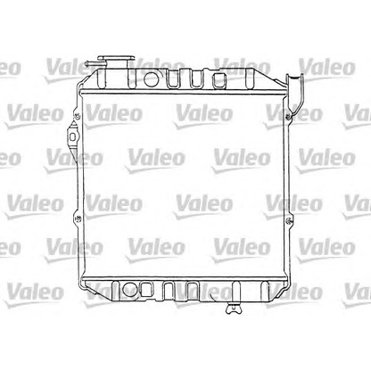 Фото Радиатор, охлаждение двигателя VALEO 730399