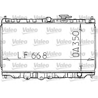 Foto Kühler, Motorkühlung VALEO 731100