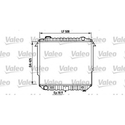 Zdjęcie Chłodnica, układ chłodzenia silnika VALEO 731718